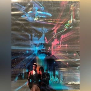 Original Star Trek three poster, 22 x 28